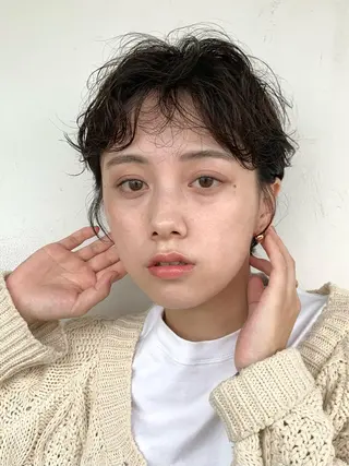 ショート 🌿似合わせ透明感 カラー松本朋幸🌿のヘアスタイル