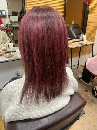 ミディアム カラー 🦋春山 さとみ🦋のヘアスタイル