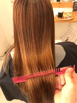 セミロング TELA HAIR 幕張本郷店 千尋のヘアスタイル