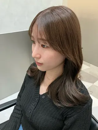 ロング カラー 💖ブリーチなし透明 感💖ASAHIのヘアスタイル