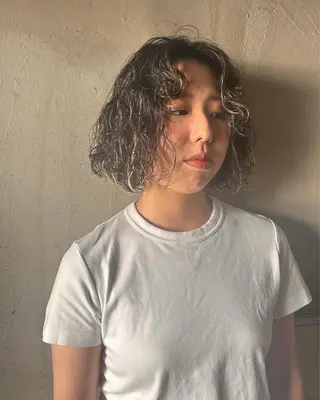 ミディアム パーマ お任せヘア☘️☘️ 及川渚のヘアスタイル