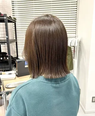 ミディアム 韓国ヘア ‎⟡.·KANA🐥のヘアスタイル