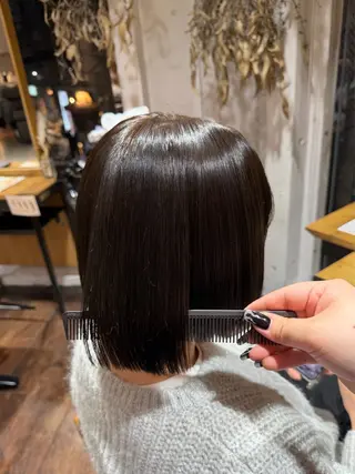 ショート カラー 髪質改善/韓国風 🦕ＡＫＡＲＩ🩵のヘアスタイル