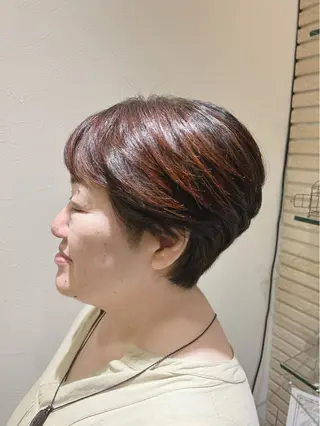 ショート ちあい🌈 アトリエJDパリのヘアスタイル