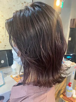 ミディアム sail hairのヘアスタイル