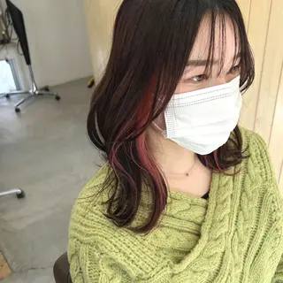 セミロング 綿貫 美雪のヘアスタイル