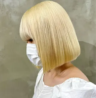 カラー 渋谷🎨ブリーチ特化 ×エクステ🎨レンのヘアスタイル