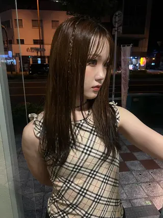 ロング SIKI ゆうのヘアスタイル