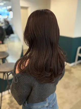 セミロング ☁️RIKA☁️ @ri2_____bのヘアスタイル