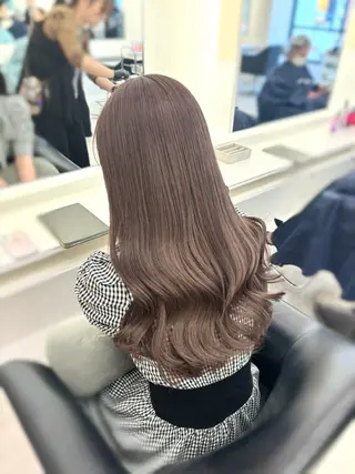 ロング カラー parvemix平野 真央🎀💞のヘアスタイル