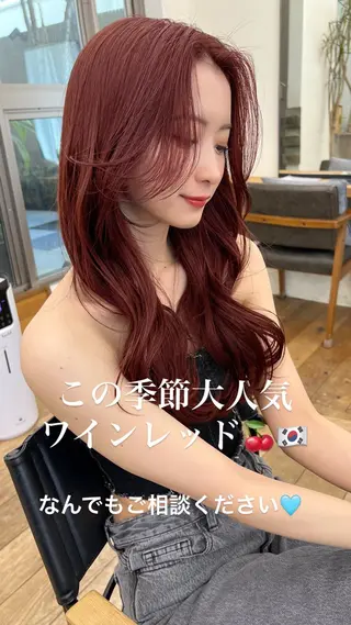 ロング カラー 抜きっぱなしブロンド /ハイトーン/カナタのヘアスタイル