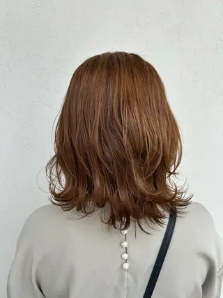 ミディアム カラー SOL _Nakamuraのヘアスタイル
