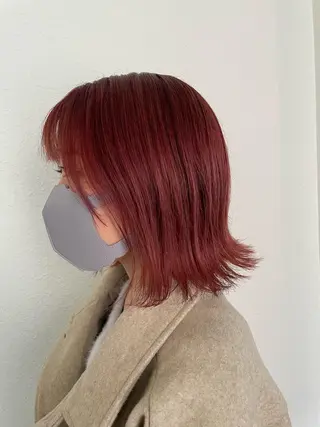 ミディアム 竹下 了史のヘアスタイル