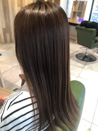 ロング 池田 美紀のヘアスタイル