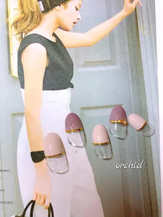 ネイル orchid ♡オーキッドのネイルデザイン
