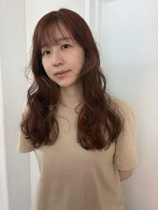 セミロング カラー ichika/福岡 /透明感カラー🤎のヘアスタイル
