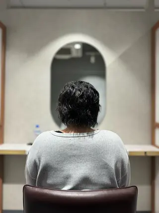 ショート charme溝の口所属・くせ毛カット終着点 カワサキトオル溝の口のヘアスタイル