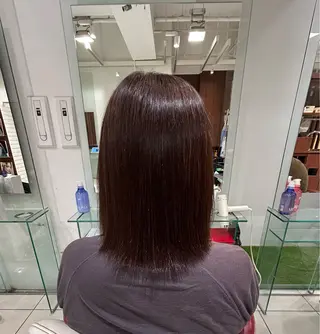 ミディアム 田邉 知樹のヘアスタイル