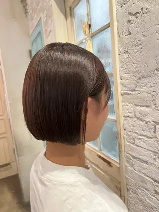 ショート 稲吉 優奈のヘアスタイル