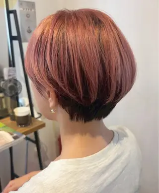 ショート farbe所属・矢崎 明莉のヘアスタイル