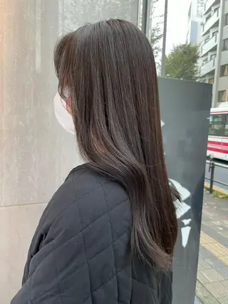 ロング カラー BiBi 武田 あやのヘアスタイル