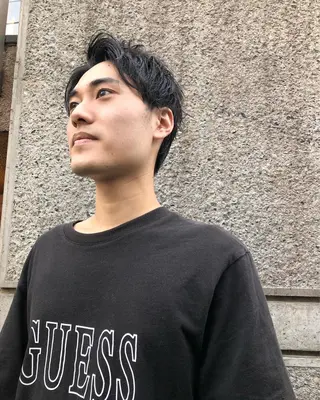 ヘアアレンジ メンズ メンズ特化✂️栗原 侑也のヘアスタイル