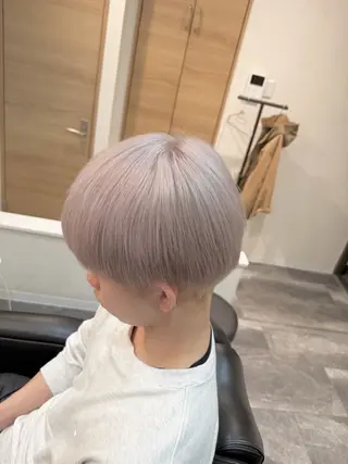 ショート ブリーチ/髪質改善/ メンズ/ KOKIのヘアスタイル