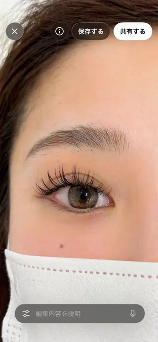 マツエク・マツパ 田中 もえのマツエク・マツパデザイン