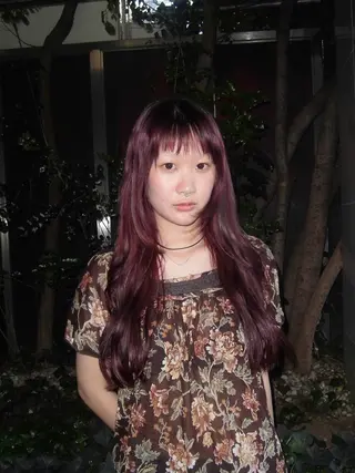 ロング り おのヘアスタイル