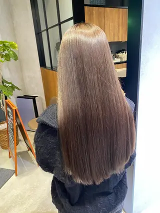 ロング カラー yuuri🎀/大宮 /韓国ヘア/レイヤーのヘアスタイル