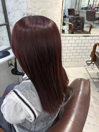 ロング 鈴木 和佳のヘアスタイル