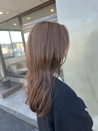 ロング 各務原/カラー/ブリ ーチお任せください！のヘアスタイル