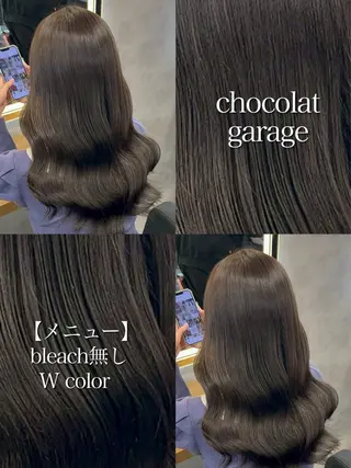 セミロング カラー 神谷勇太/ 札幌透明感カラー特化のヘアスタイル