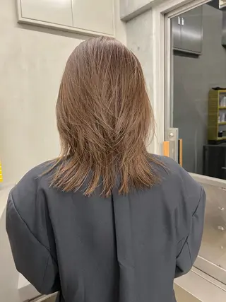 ミディアム カラー ボブ/パーマ 🐕‍🦺Nagiのヘアスタイル