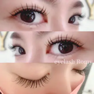 マツエク・マツパ eyelashsalon Romy所属・eyelash Romyのマツエク・マツパデザイン