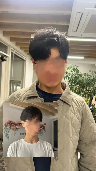 メンズ ayu omochaのヘアスタイル