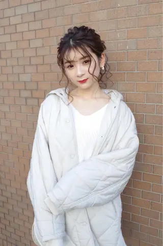 ミディアム 高橋 香澄のヘアスタイル