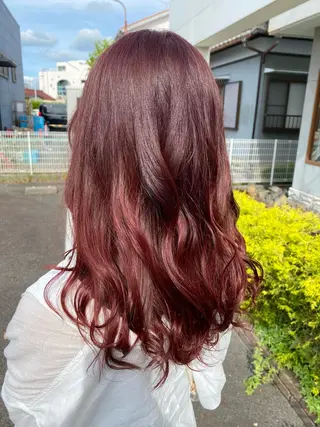 カラー SALOWIN栄 高須大貴のヘアスタイル
