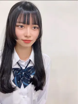 ロング 韓国ヘア🇰🇷 スズキのヘアスタイル