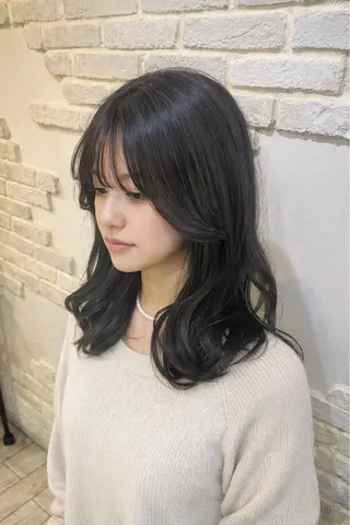 ミディアム カラー hairresort Ai 川越店のヘアスタイル