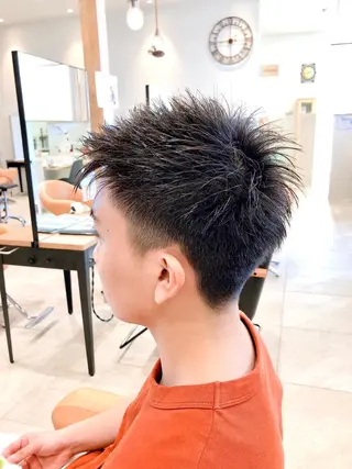 ショート メンズ 安田 美由紀のヘアスタイル