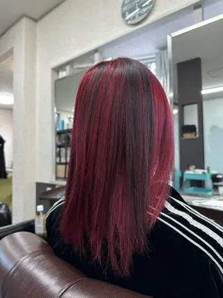 セミロング エンゼルス美容室斉間 圭司のヘアスタイル
