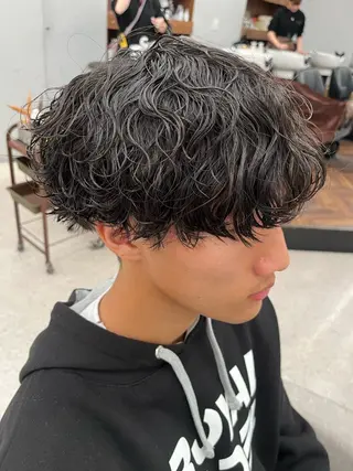 パーマ メンズ 🍐シャドウパーマ メンズ特化/守岡🍐のヘアスタイル