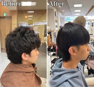 ショート メンズ 🔮メンズ縮毛矯正 メンズパーマ💎竹永のヘアスタイル