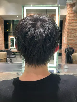 メンズ 志賀 楓のヘアスタイル