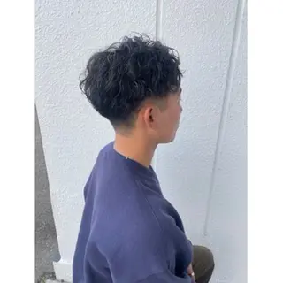 パーマ メンズ エヌプランツ 和泉府中のヘアスタイル