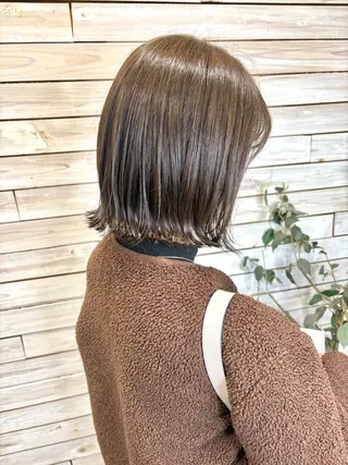 ミディアム ボブ/ショート 田中夕子のヘアスタイル