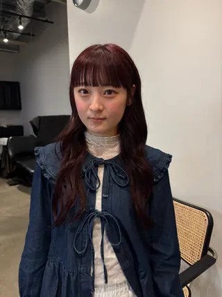 ロング 🎀RAMU🎀 暖色カラー/透明感のヘアスタイル