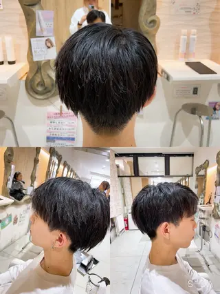 メンズ 山本 真緒のヘアスタイル