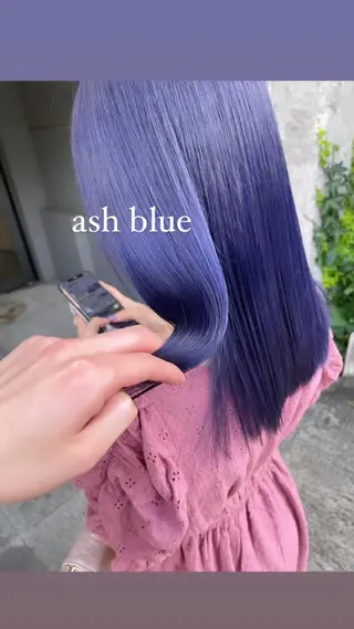 セミロング カラー パーマ ヘアアレンジ メンズ キッズ ネイル マツエク・マツパ アイブロウ 🐺ウルフ×ハイトー ン🖤Yukinoのヘアスタイル